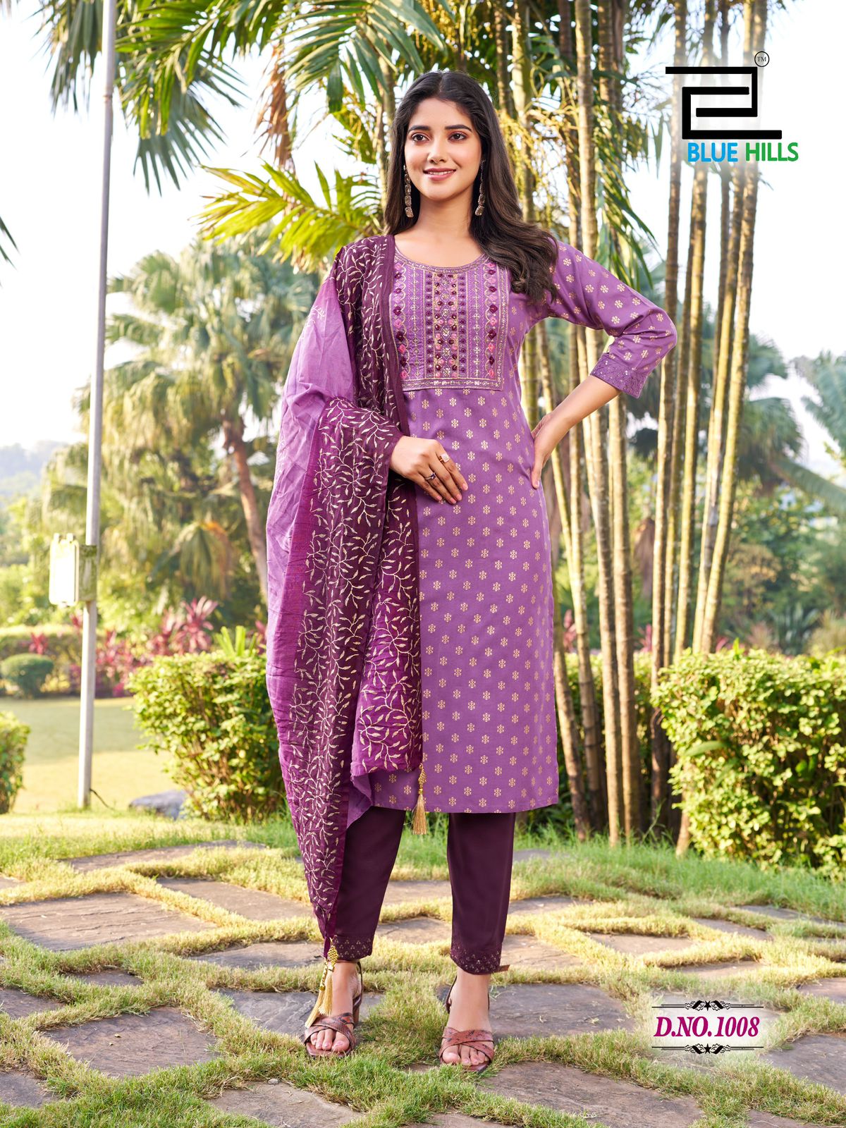 Suva By Blue Hills Rayon Kurti With Bottom Dupatta Wholesale Online